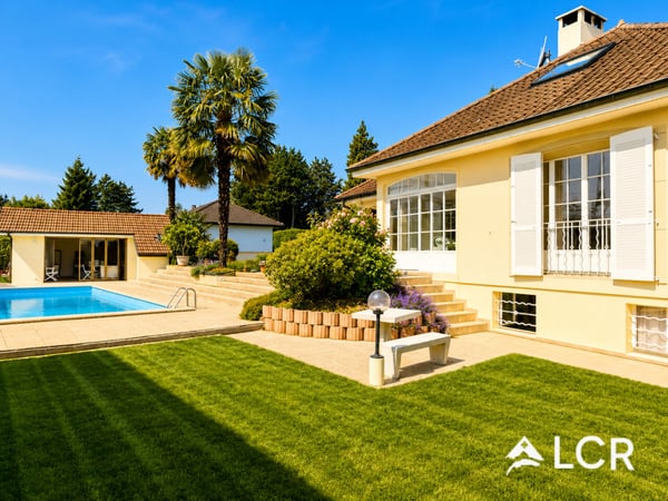 Magnifique maison familiale 8,5p / Jardin avec piscine et appartement indépendant 3