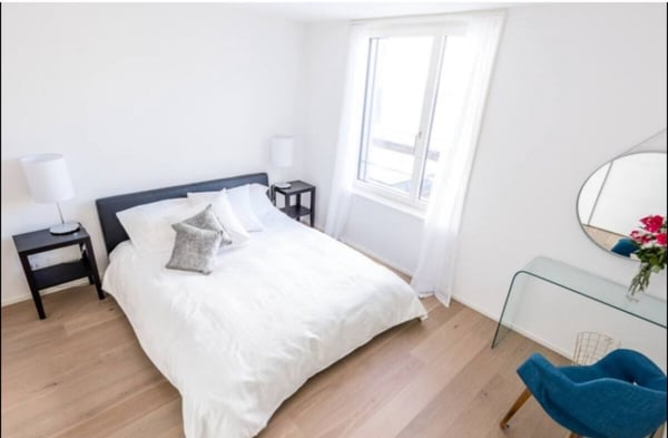 Bel appartement de standing de 3.5p meublé à Montreux avec vue au lac 8