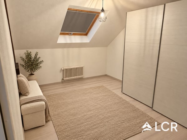 Beau duplex partiellement meublé de 3.5p à Lausanne 7