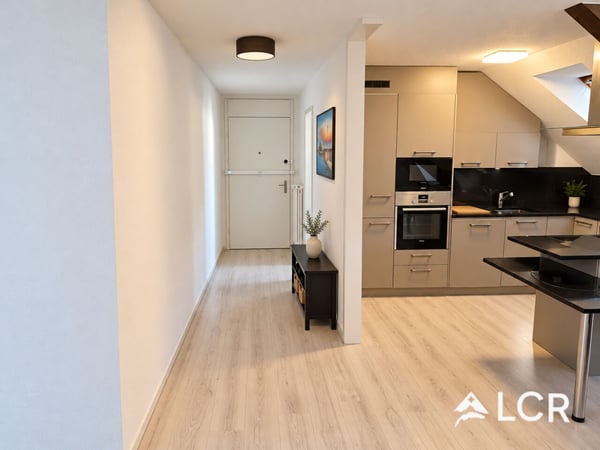 Beau duplex partiellement meublé de 3.5p à Lausanne 5