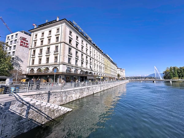 Unique : Bureaux d'exception au Quai des Bergues 5