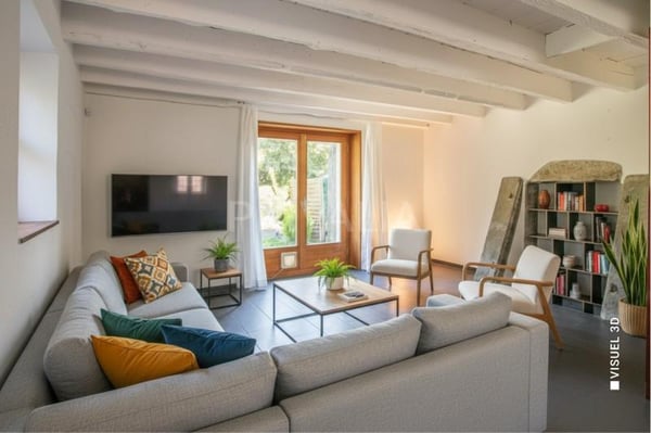 Belle maison mitoyenne villageoise au coeur de Troinex 2