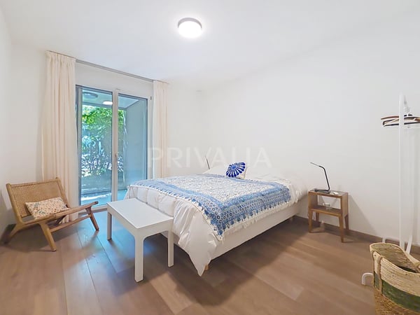 Bel appartement contemporain meublé en rez-de-chaussée avec terrasses 5