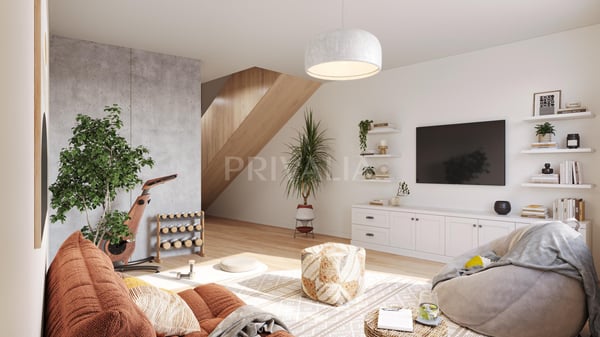 NOUVEAU : Projet Neuf Le Hameau du Bourg - Ouverture de chantier prochaine - Appartement 3 pièces en duplex avec balcon & terrasse 3