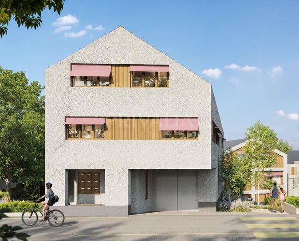 NOUVEAU : Projet Neuf Le Hameau du Bourg - Ouverture de chantier prochaine - Appartement 3 pièces en duplex avec balcon & terrasse 4