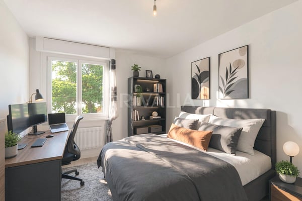 En Exclusivité : Spacieux 5 pièces rénové avec balcon et garage à Onex 4