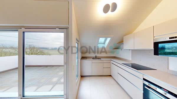 Charmant attique avec vue dégagée 2