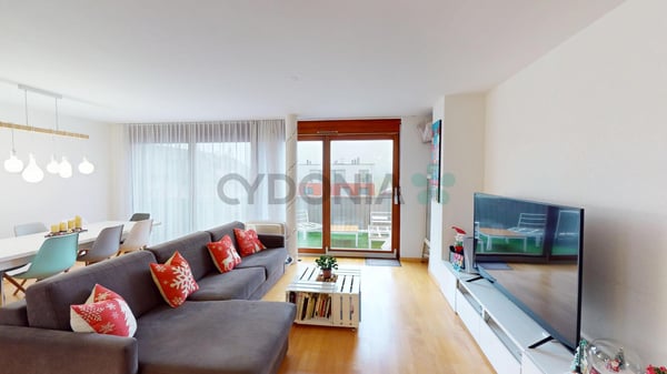 Sublime attique traversant de 1 pièces avec terrasse 2