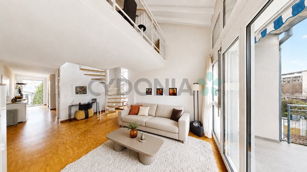 EN EXCLUSIVITÉ - Duplex 3.5 pièces lumineux avec balcon au coeur de Satigny 1