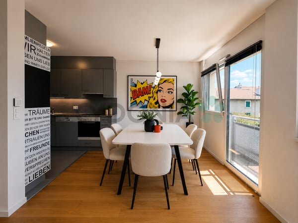 Superbe appartement traversant 5 pièces au coeur de Meyrin Village 3