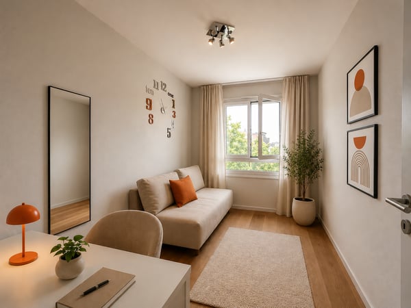 Superbe appartement traversant 4 pièces au coeur de Meyrin Village 8
