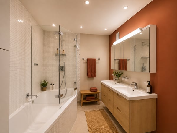 Superbe appartement traversant 4 pièces au coeur de Meyrin Village 7