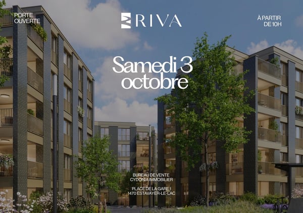 Appartement neuf de 2.5 pièces de 62 m² PPE avec loggia .