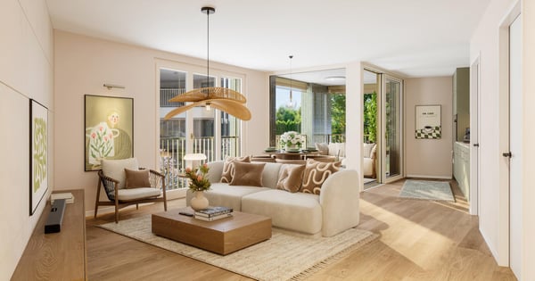 Appartement neuf de 2.5 pièces de 62 m² PPE avec loggia . 9