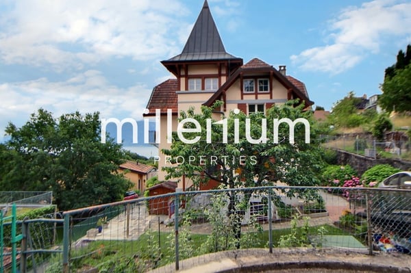 Bel appartement avec jardin et vue lac à Lausanne 1