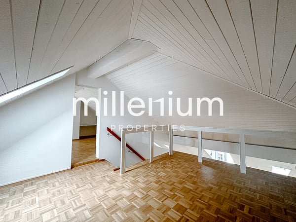 Duplex en attique rénové dans le vieux Carouge 1