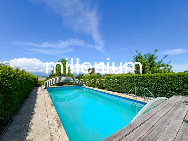 Villa d'exception à Corsier vue Lac 3