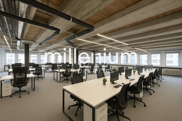 Plateau de bureaux en open space - Eaux-Vives 3