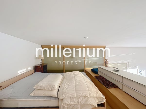 Appartement 1P meublé avec balcon proche ONU 9