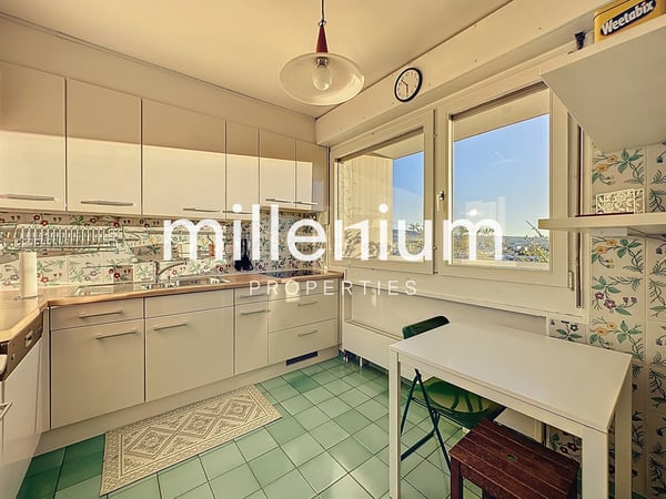 Appartement 1P meublé avec balcon proche ONU 8