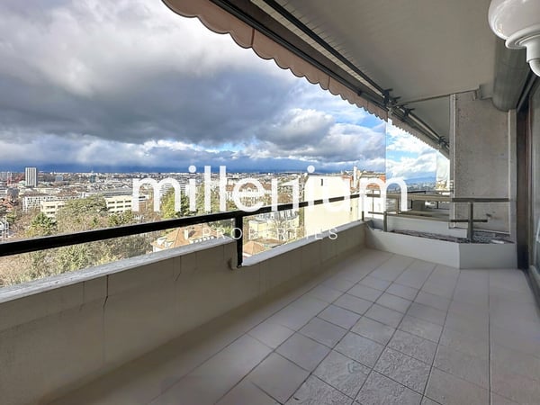 Grand appartement entièrement rénové à Champel 2