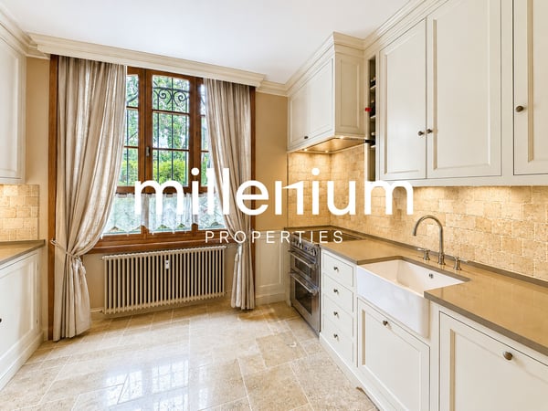Appartement duplex de charme en rez-de-jardin au Château Barillet --Satigny 5