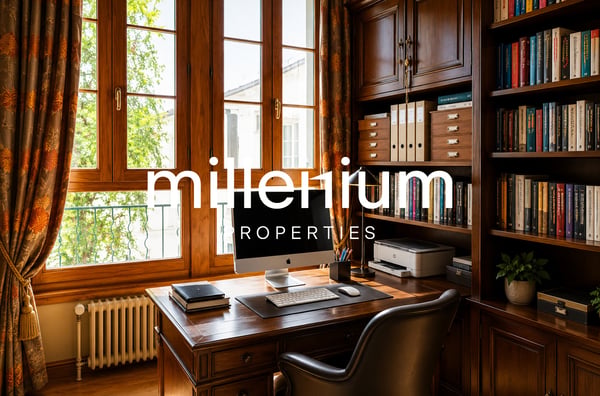 Appartement duplex de charme en rez-de-jardin au Château Barillet --Satigny 7