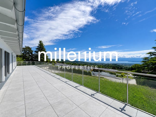 Villa de luxe avec vue imprenable sur le lac Léman et les Alpes 2