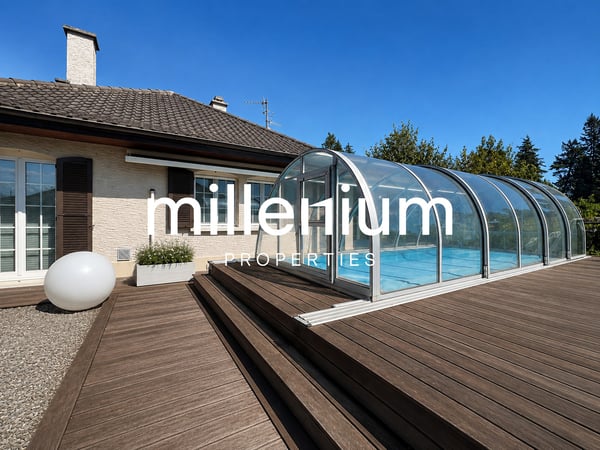 Villa individuelle avec piscine proche ONU 5