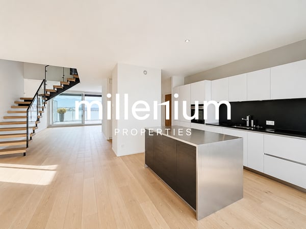 Superbe duplex en attique avec vue Lac et Mont-Blanc à Chêne-Bougeries 5