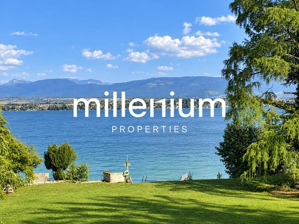 Duplex d'exception avec terrasse et accès privé au lac à Versoix 1