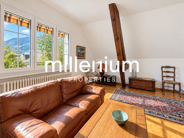 Appartement 2 pièces meublé - Situation privilégiée au coeur de Veyrier 1