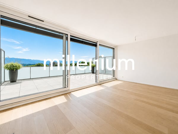 Superbe duplex en attique avec vue Lac et Mont-Blanc à Chêne-Bougeries 7