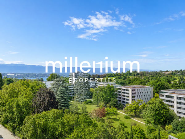 Superbe duplex en attique avec vue Lac et Mont-Blanc à Chêne-Bougeries 2