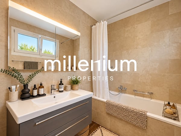 Belle villa familiale contemporaine avec vue sur le lac à Anières 7