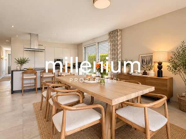 Belle villa familiale contemporaine avec vue sur le lac à Anières 4