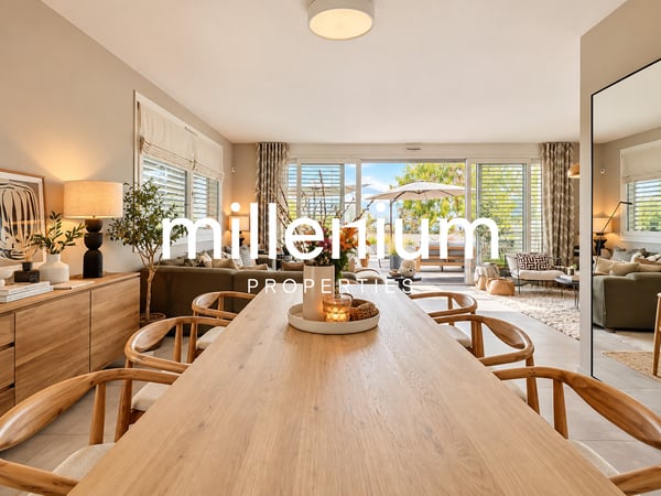 Belle villa familiale contemporaine avec vue sur le lac à Anières 3