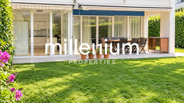 Exceptionnel appartement meublé 3P en rez-de-jardin 1