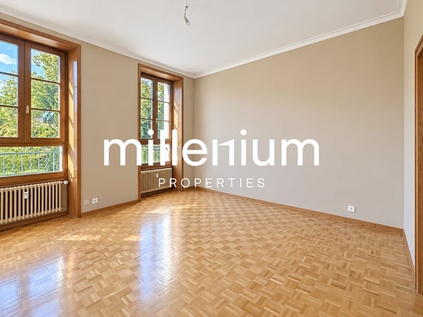 Appartement duplex de charme en rez-de-jardin au Château Barillet --Satigny 5