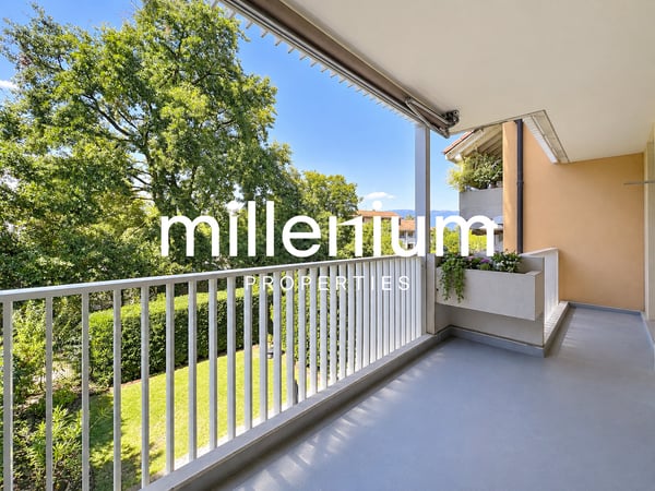 Appartement familial avec balcons au coeur de Bernex 1