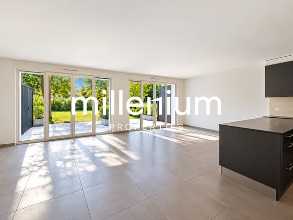 Chêne-Bourg - appartement 4P en rez-de-jardin 4