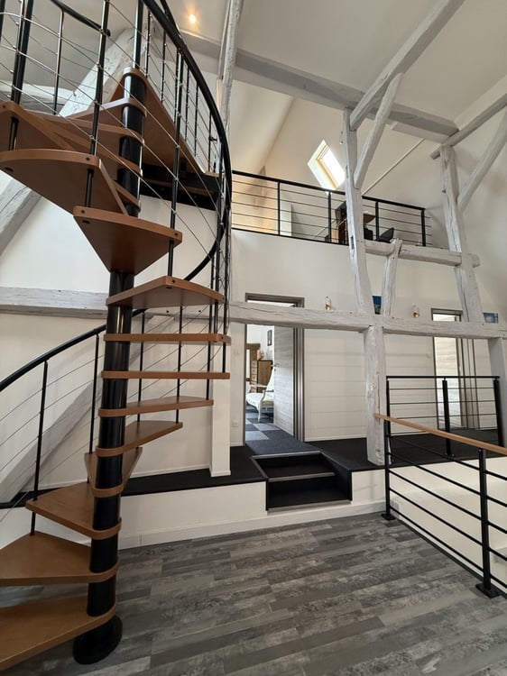 Réf: 11159*** Sect. Obermorschwiller / Steinbrunn: Charmante grange rénovée env. 110 m² 11