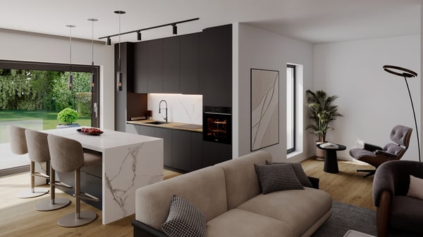 Villas familiales avec grand jardin 4