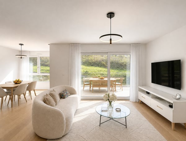 Appartement 2.5 pièces loué à Vevey 1