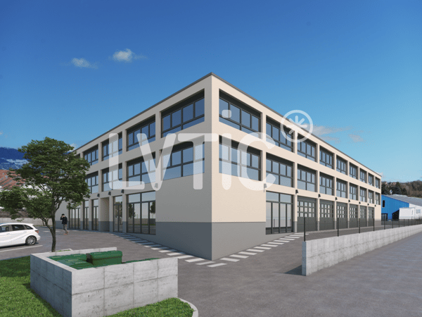 Atelier, dépôt, bureaux de 2'350 m2 divisibles à louer à Yverdon 2