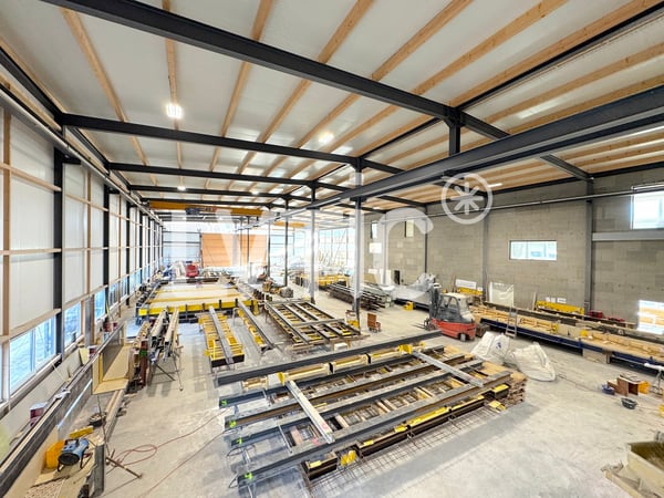 Halle industrielle de 2300 m2 sur parcelle de 4380 m2 à vendre à Aigle 4