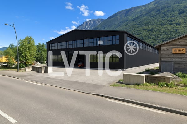 Halle de 3690 m2 avec PC en force sur terrain de 10'000 m2 à Vernayaz 1