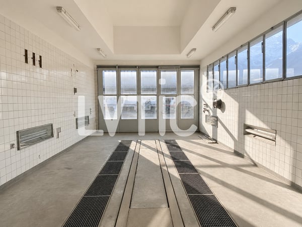 Petit bâtiment à usage d'atelier de 305 m2 à louer à Bex 4