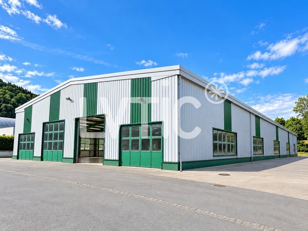 Bâtiment industriel de 2100 m2 sur parcelle 4700 m2 à louer à Moudon 1