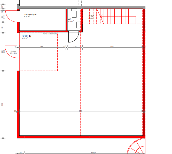 Local/dépôt n° 6 - Ch. de Plans-Praz 32 3